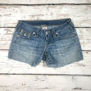 Size 24 True Religion Cut Off Shorts